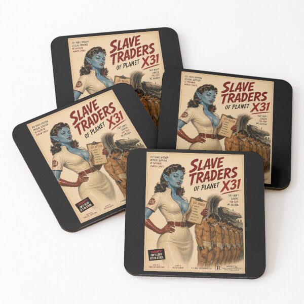 Item preview, Slave Traders Of Planet X31 Vintage Sci-Fi Movie Poster designed and sold by obstinator.