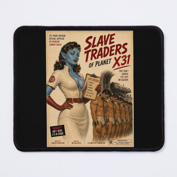 Item preview, Slave Traders Of Planet X31 Vintage Sci-Fi Movie Poster designed and sold by obstinator.