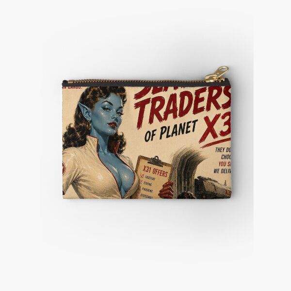 Item preview, Slave Traders Of Planet X31 Vintage Sci-Fi Movie Poster designed and sold by obstinator.