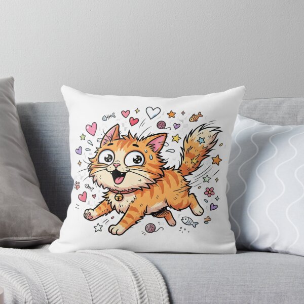 Item preview, Chaotic Kawaii Cat Sticker Art designed and sold by Tinydoodlenest .