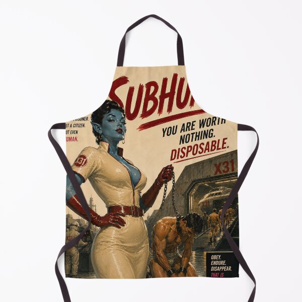 Item preview, Subhuman Vintage Sci-Fi Pulp Movie Poster designed and sold by obstinator.