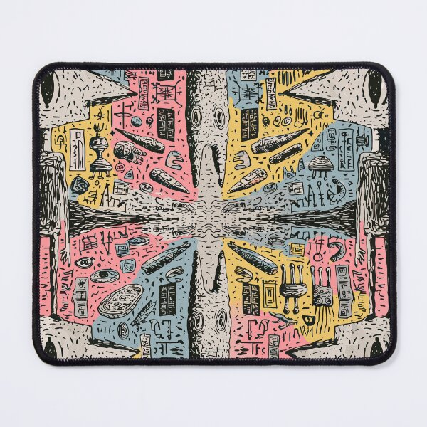 Item preview, Mystical Psychedelic Doodle Art Vision designed and sold by Romgora.