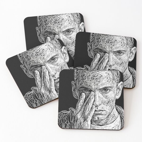 Aperçu de l'œuvre Eminem Scribel Art créée et vendue par stoppedonlin.
