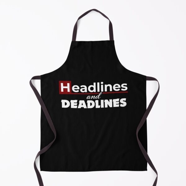 Item preview, Headlines and Deadlines - Funny Journalist Writer Gift designed and sold by Shopeon Designs.