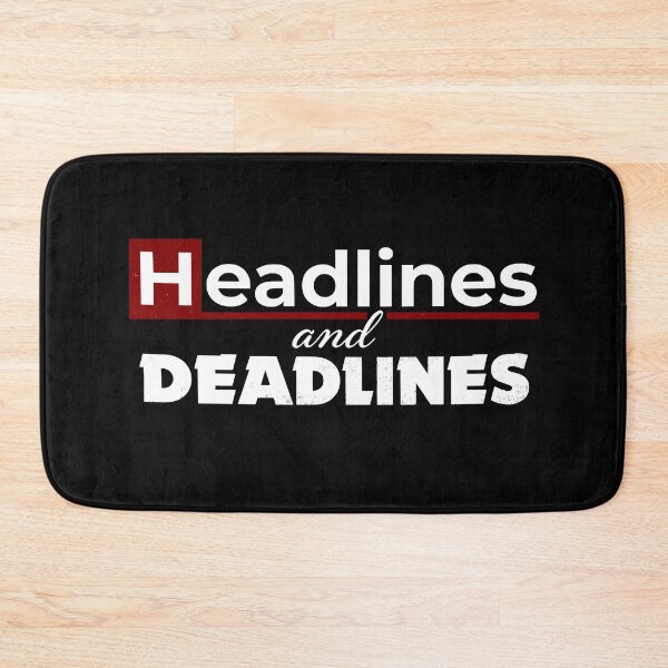 Item preview, Headlines and Deadlines - Funny Journalist Writer Gift designed and sold by Shopeon Designs.