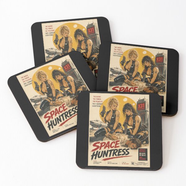 Item preview, Space Huntress Vintage Sci-Fi Movie Poster designed and sold by obstinator.