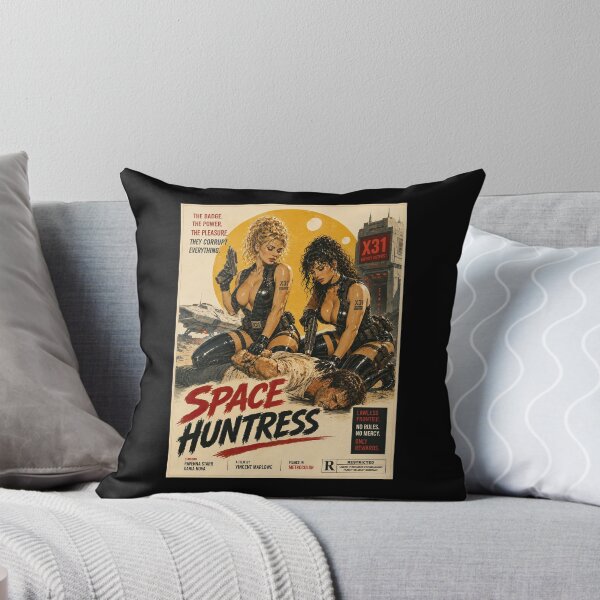 Item preview, Space Huntress Vintage Sci-Fi Movie Poster designed and sold by obstinator.
