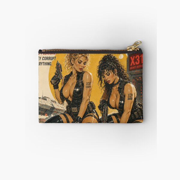 Item preview, Space Huntress Vintage Sci-Fi Movie Poster designed and sold by obstinator.