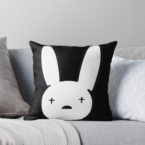 Item preview, Minimalist Bad Bunny Bunny Icon Graphic LIMITED EDITION designed and sold by planning2escape.