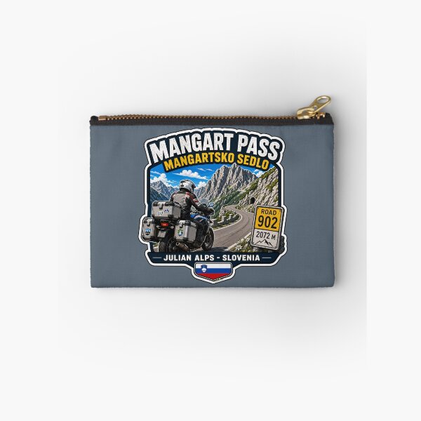 Item preview, Mangart Pass Julian Alps Slovenia Motorcycle Sticker TShirt 04 designed and sold by OuterShellUK.