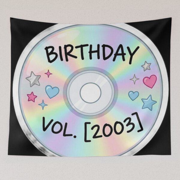 Item preview, Holographic Recorded CD - Y2K Birthday Mixtape designed and sold by conamor-bymel.