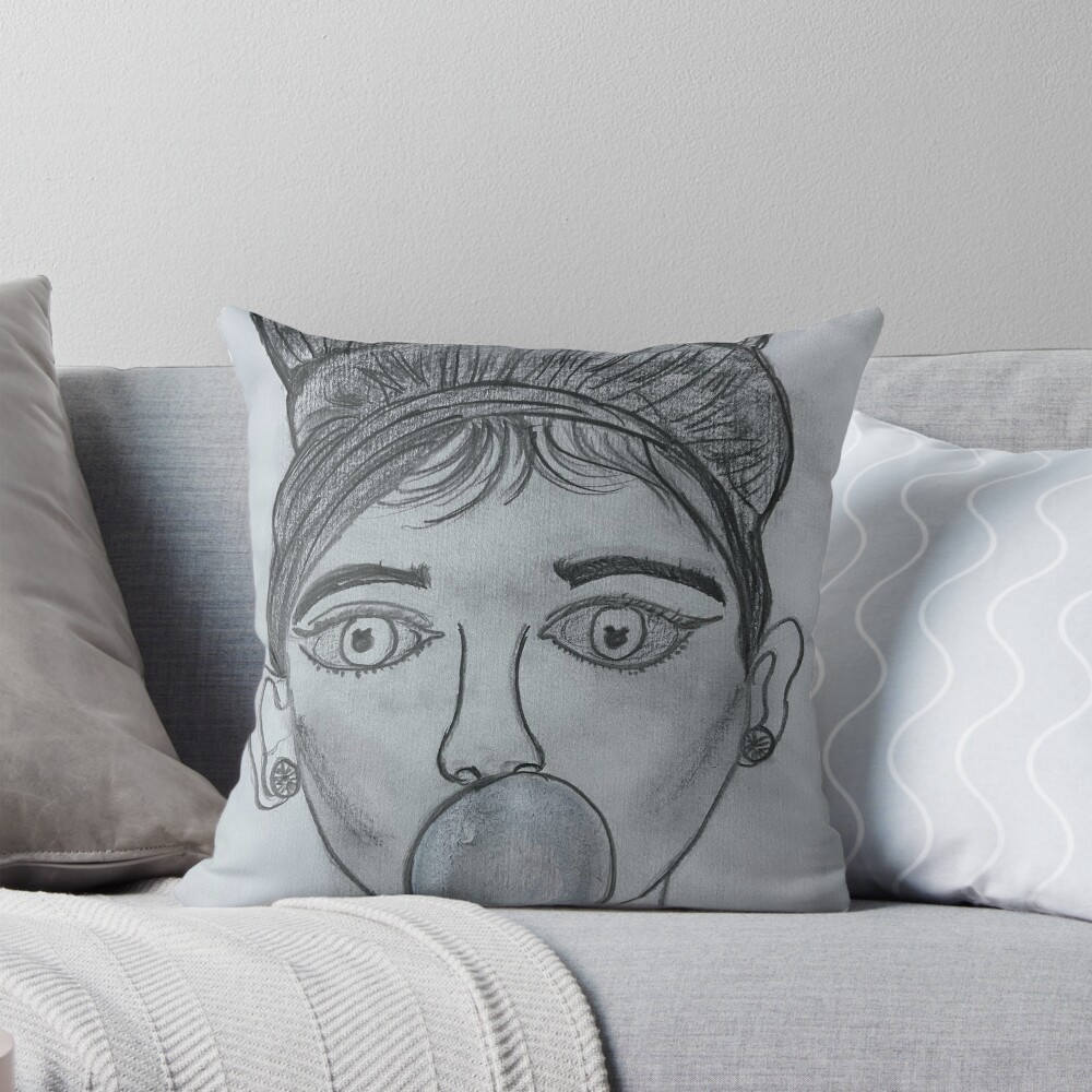 Item preview, Throw Pillow designed and sold by RitikaGarg.