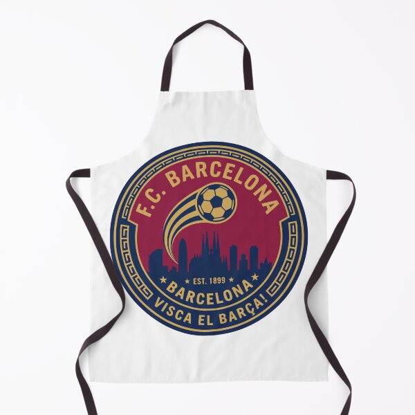 Item preview, Vintage Barcelona Soccer Skyline Team Crest designed and sold by Imaginationbeyond.