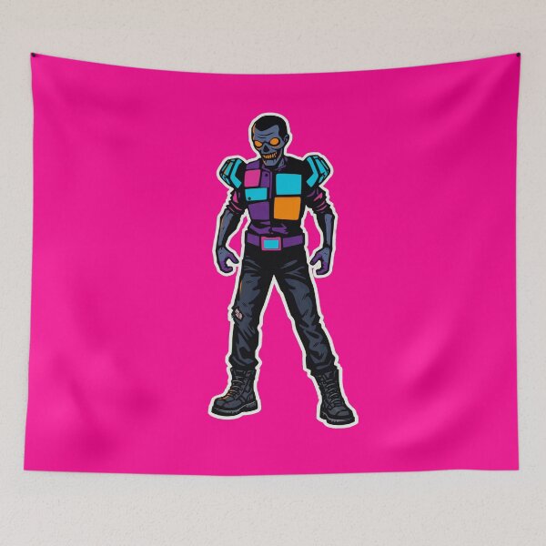 Item preview, Neon Retro Undead designed and sold by KungPowUnicorn.