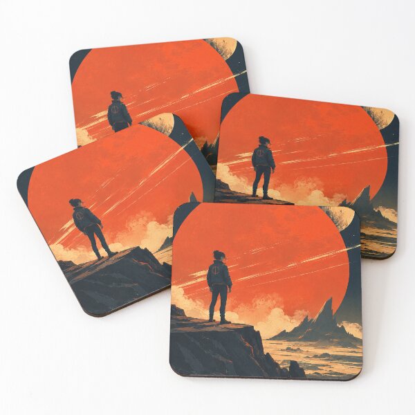 Item preview, Red Planet Cosmic Explorer designed and sold by NordenPosters.