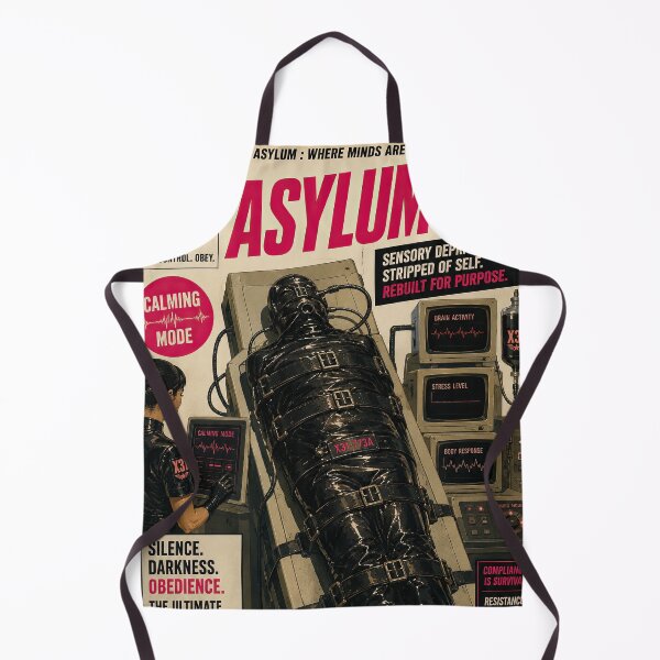 Item preview, Asylum X31 Calming Mode Retro Sci-Fi Poster designed and sold by obstinator.