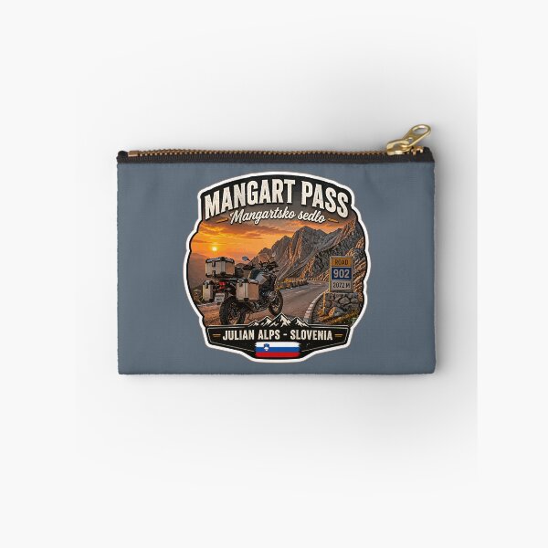 Item preview, Mangart Pass Julian Alps Slovenia Motorcycle Sticker TShirt 05 designed and sold by OuterShellUK.
