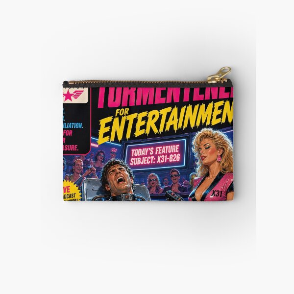 Item preview, Tormented For Entertainment Vintage 80s Sci-Fi Poster designed and sold by obstinator.