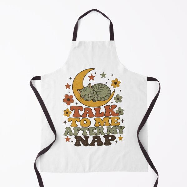Item preview, Talk To Me After My Nap Retro Cat Saying designed and sold by BoosterShop.