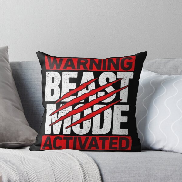 Item preview, WARNING BEAST MODE ACTIVATED designed and sold by 123ks.