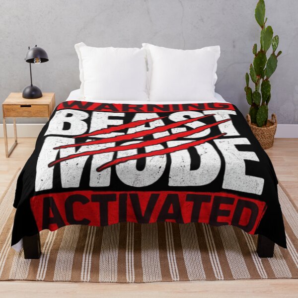 Item preview, WARNING BEAST MODE ACTIVATED designed and sold by 123ks.