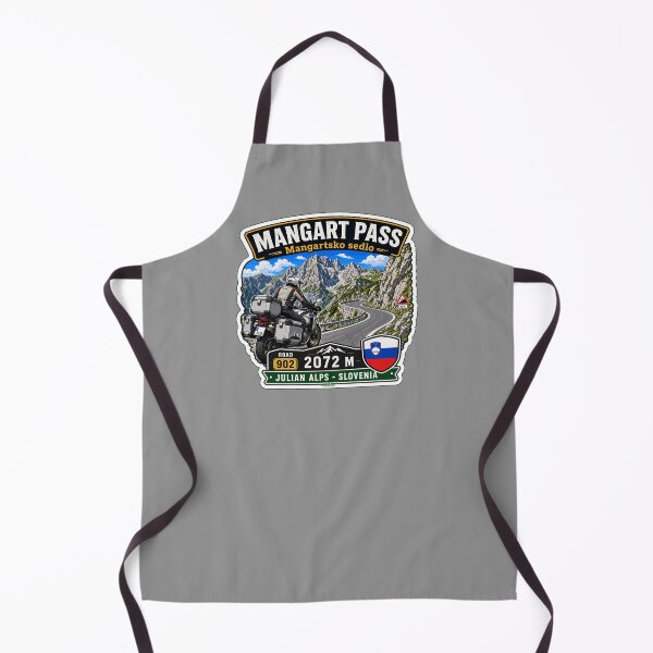 Item preview, Mangart Pass Julian Alps Slovenia Motorcycle Sticker TShirt 06 designed and sold by OuterShellUK.