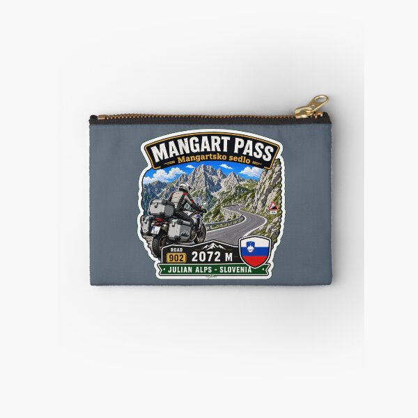 Item preview, Mangart Pass Julian Alps Slovenia Motorcycle Sticker TShirt 06 designed and sold by OuterShellUK.