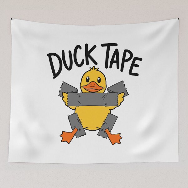 Item preview, Funny Duck Tape Duct Pun DIY Handyman Plumber Mechanic Builder Gift Design designed and sold by w1ckerman.