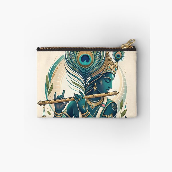 Item preview, Krishna Flute Peacock Feather Art designed and sold by hutofdesigns.