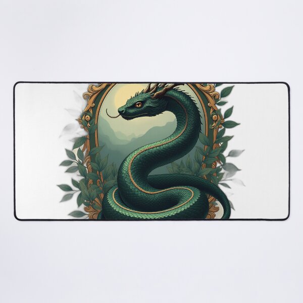 Item preview, Emerald Serpent Gothic Botanical designed and sold by profustock.