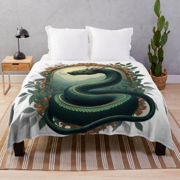 Item preview, Emerald Serpent Gothic Botanical designed and sold by profustock.