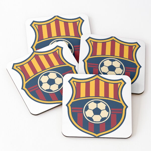 Item preview, Vintage Barcelona Soccer Shield designed and sold by Imaginationbeyond.