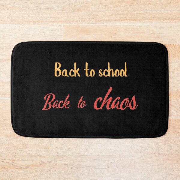 Item preview, Back to School Back to Chaos Funny Back to School Quote designed and sold by T-version.
