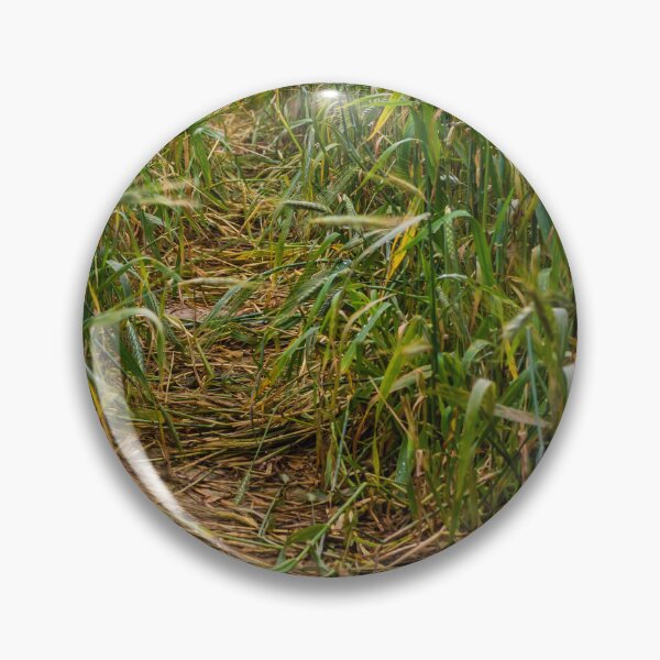 Item preview, Narrow Path Through Tall Green Wheat Field Trail In Peaceful Rural Countryside designed and sold by Nmallia.