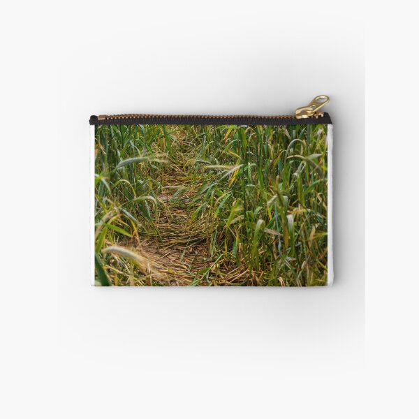 Item preview, Narrow Path Through Tall Green Wheat Field Trail In Peaceful Rural Countryside designed and sold by Nmallia.