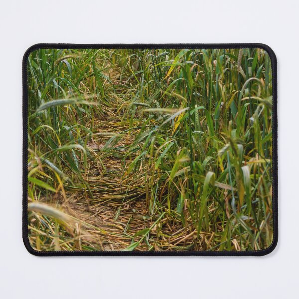 Item preview, Narrow Path Through Tall Green Wheat Field Trail In Peaceful Rural Countryside designed and sold by Nmallia.