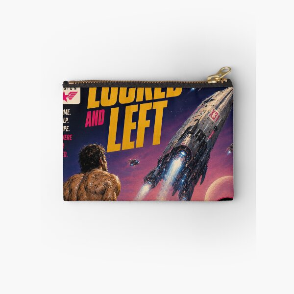 Item preview, Locked And Left Vintage Sci-Fi Pulp Movie Poster designed and sold by obstinator.