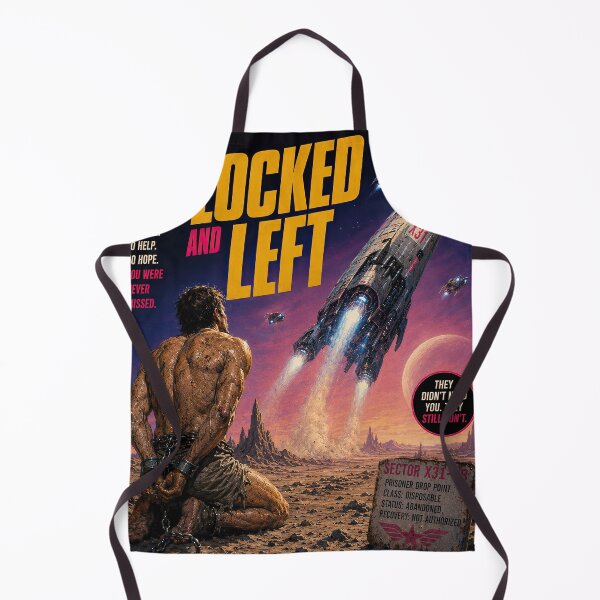 Item preview, Locked And Left Vintage Sci-Fi Pulp Movie Poster designed and sold by obstinator.