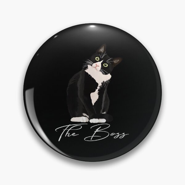 Item preview, The Boss Tuxedo Cat Funny Pet Lover designed and sold by OlyvieArt.