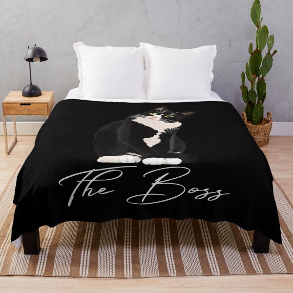 Item preview, The Boss Tuxedo Cat Funny Pet Lover designed and sold by OlyvieArt.
