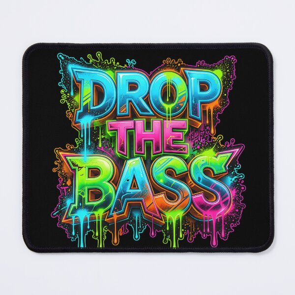 Item preview, Drop The Bass – Neon Graffiti Impact 2 designed and sold by RH Design Lab.
