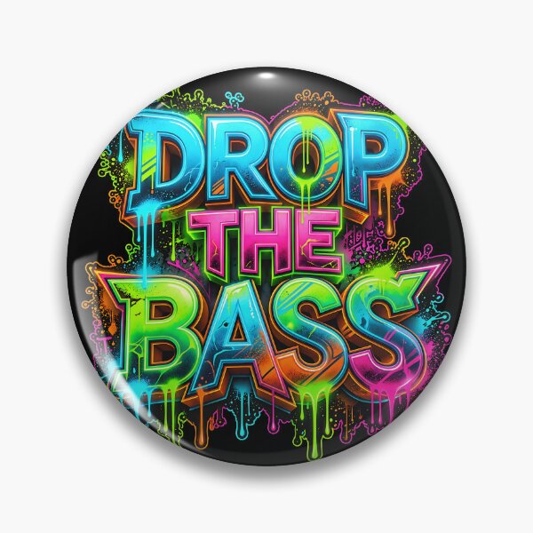 Item preview, Drop The Bass – Neon Graffiti Impact 2 designed and sold by RH Design Lab.
