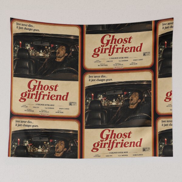 Item preview, Ghost Girlfriend Vintage 70s Cult Movie Poster designed and sold by obstinator.
