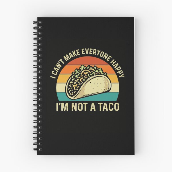 Item preview, I Can't Make Everyone Happy I'm Not A Taco Funny Retro Sunset designed and sold by haitrieuic96.
