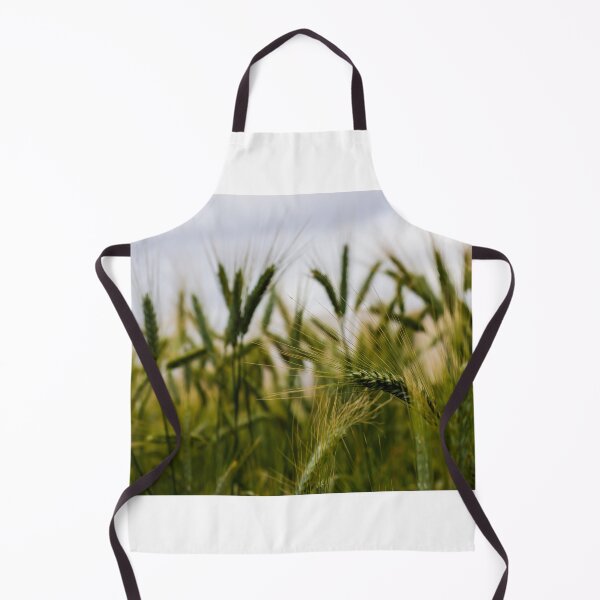 Item preview, Green Wheat Field Close-Up With Ripening Ears in Summer Rural Agriculture Landscape designed and sold by Nmallia.