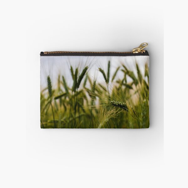 Item preview, Green Wheat Field Close-Up With Ripening Ears in Summer Rural Agriculture Landscape designed and sold by Nmallia.