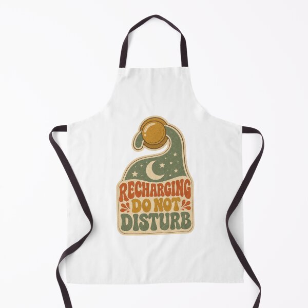 Item preview, Recharging Do Not Disturb Retro Door Hanger Saying designed and sold by BoosterShop.