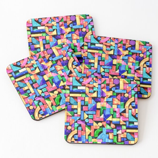 Item preview, Vivid Geometric Flow designed and sold by abstractengine.