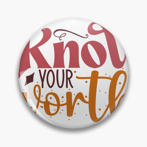 Item preview, Know Your Worth designed and sold by tellit24seven.
