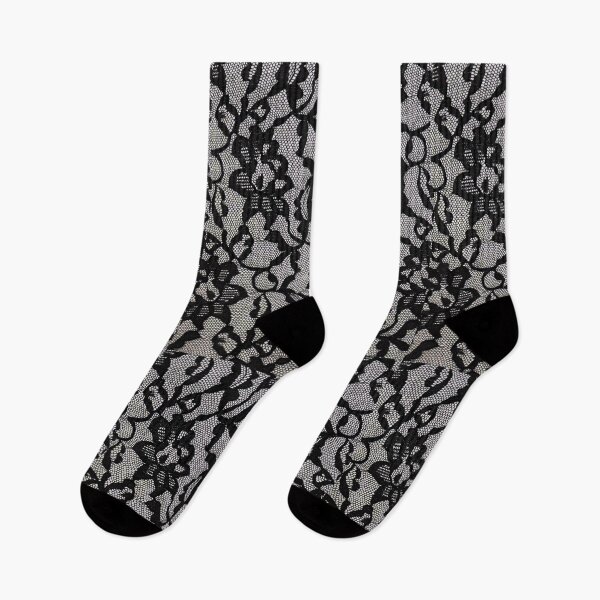 Item preview, Elegant Black Lace Pattern – Gothic Floral Fashion Design designed and sold by Romero80.